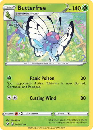 Butterfree 3 / 192