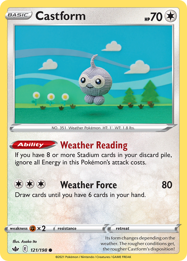 Castform 121 / 198