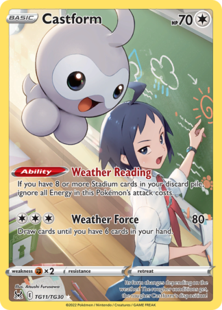 Castform TG11 / 196