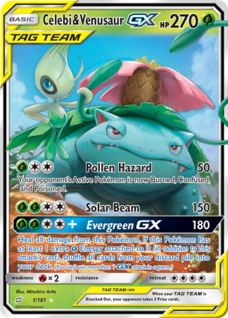 Celebi & Venusaur-GX 1 / 181