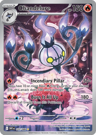 Chandelure 103 / 86