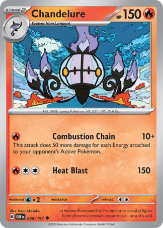 Chandelure 38 / 197