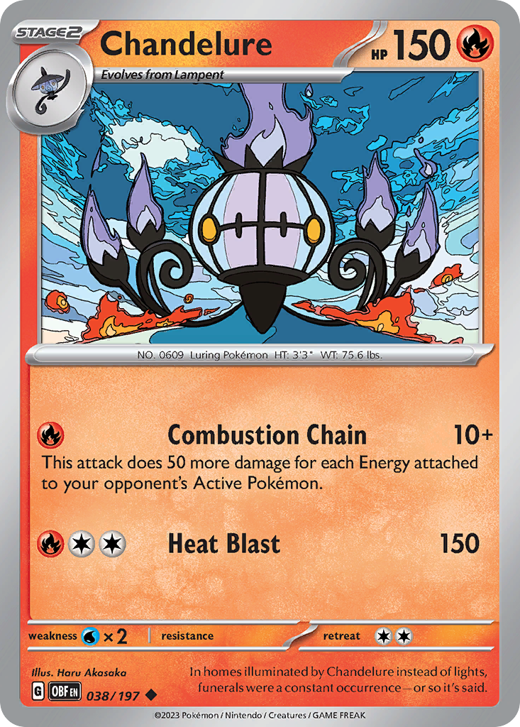 Chandelure 38 / 197