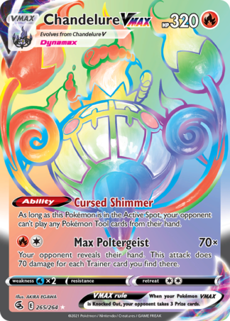 Chandelure VMAX 265 / 264