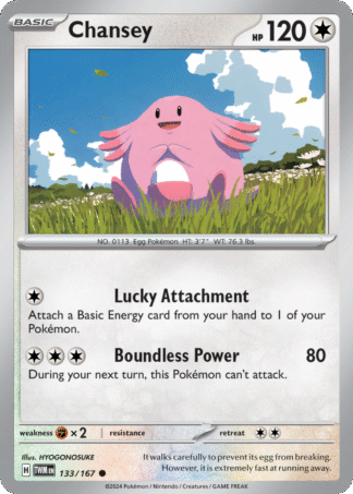 Chansey 133 / 167