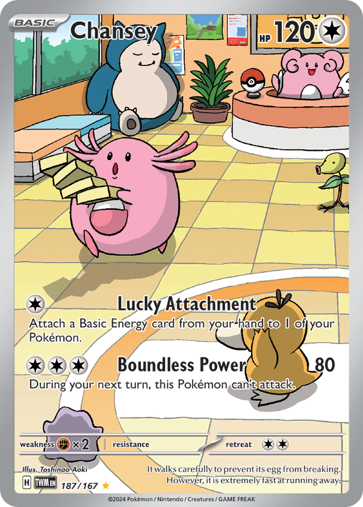 Chansey 187 / 167