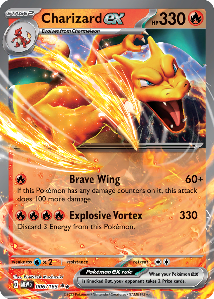Charizard ex 6 / 165