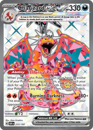 Charizard ex 215 / 197