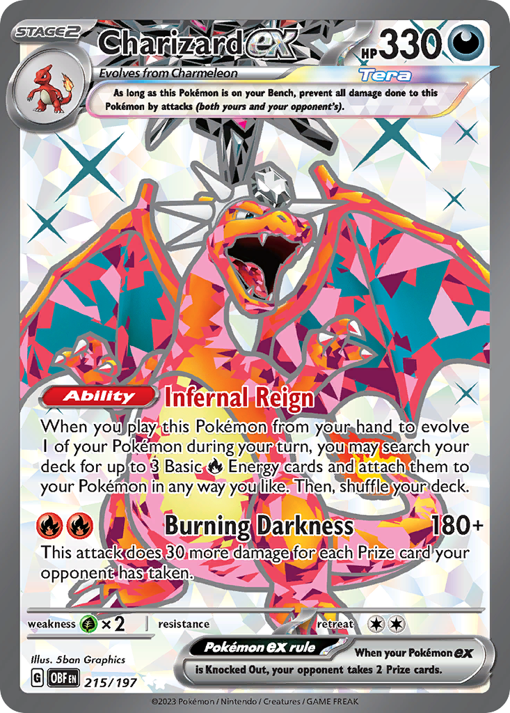 Charizard ex 215 / 197