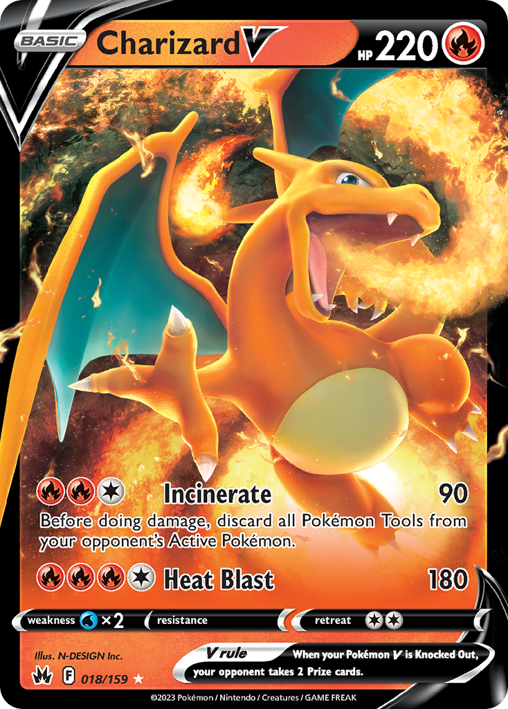 Charizard V 18 / 159