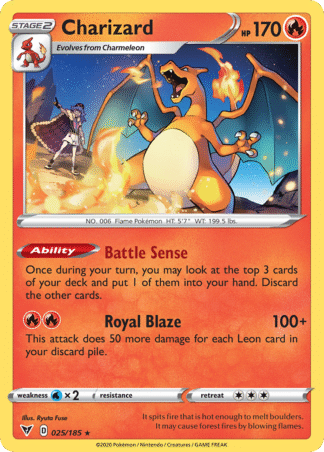 Charizard 25 / 185