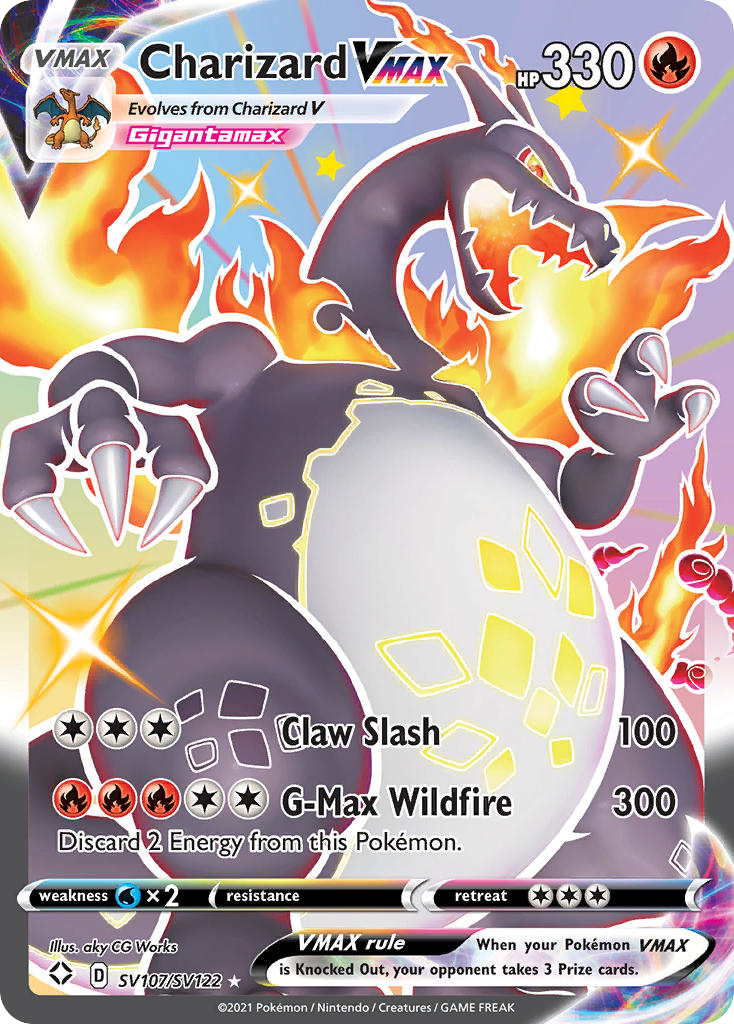 Charizard VMAX SV107 / 72