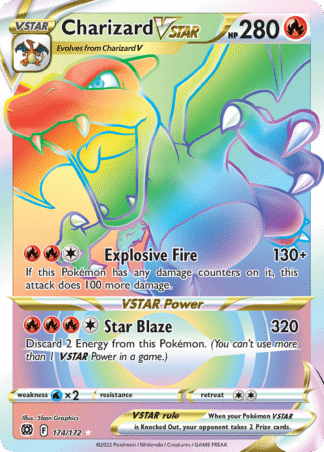 Charizard VSTAR 174 / 172