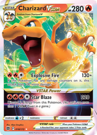 Charizard VSTAR 18 / 172