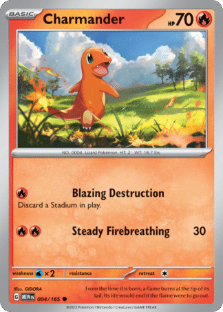 Charmander 4 / 165