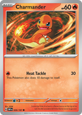 Charmander 26 / 197