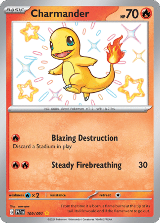 Charmander 109 / 91