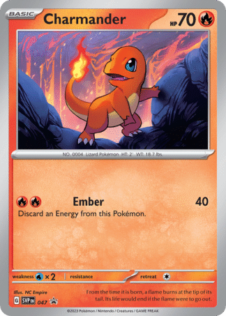 Charmander SVP 47
