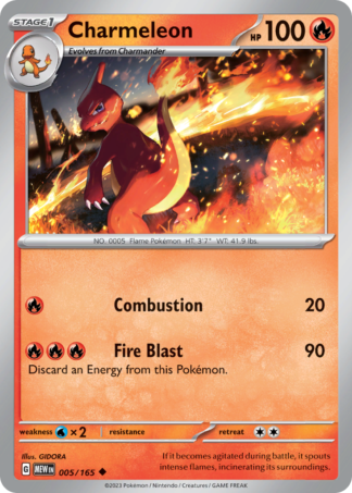 Charmeleon 5 / 165