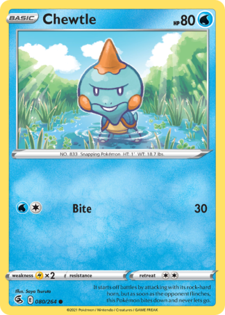 Chewtle 80 / 264