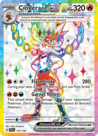 Cinderace ex 157 / 142