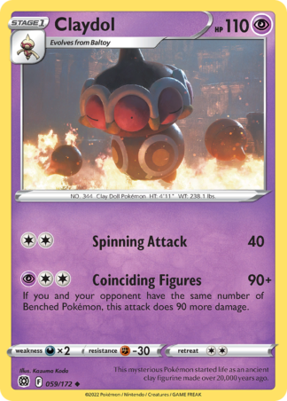 Claydol 59 / 172