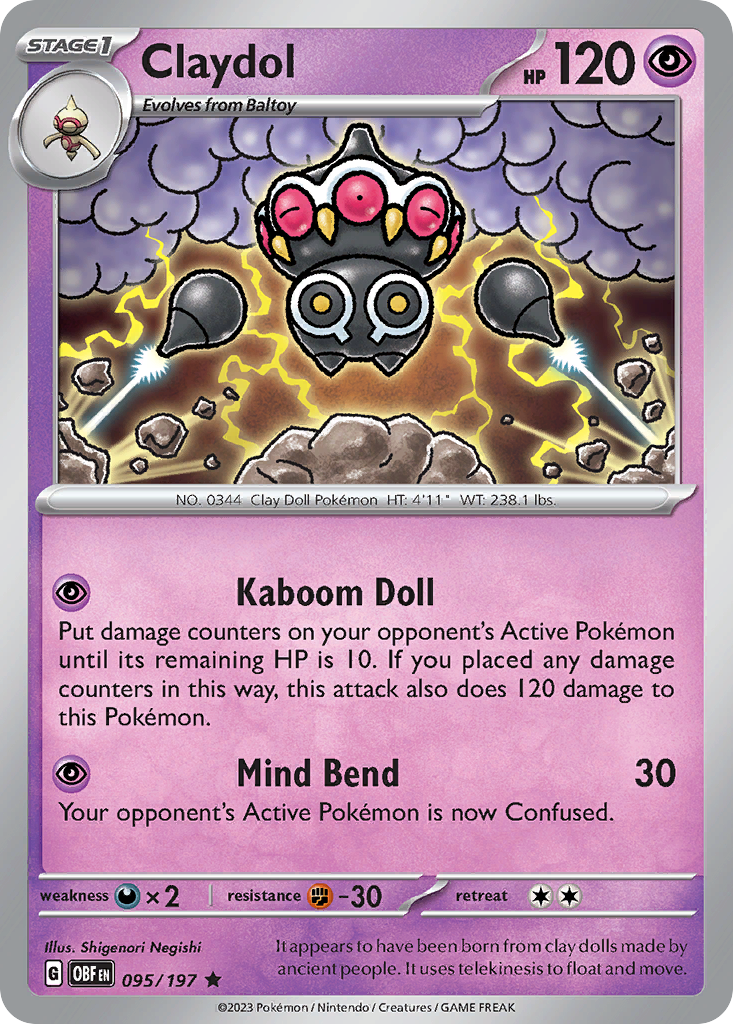 Claydol 95 / 197