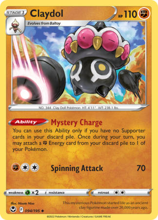 Claydol 94 / 195