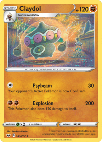Claydol 103 / 202