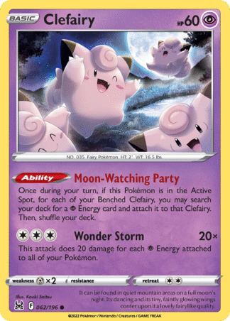 Clefairy 62 / 196