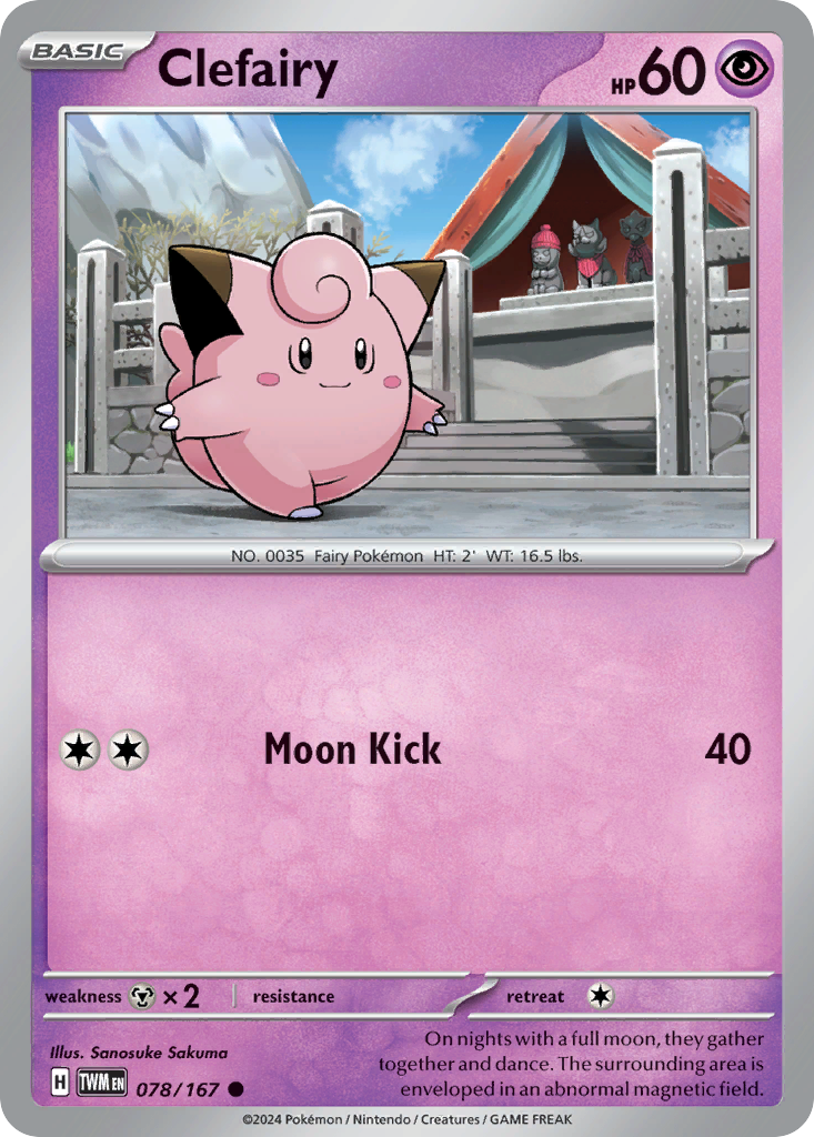 Clefairy 78 / 167