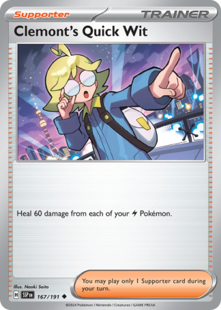 Clemont's Quick Wit 167 / 191