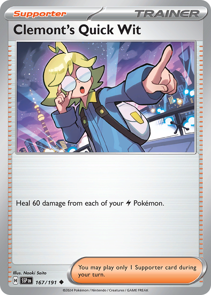 Clemont's Quick Wit 167 / 191