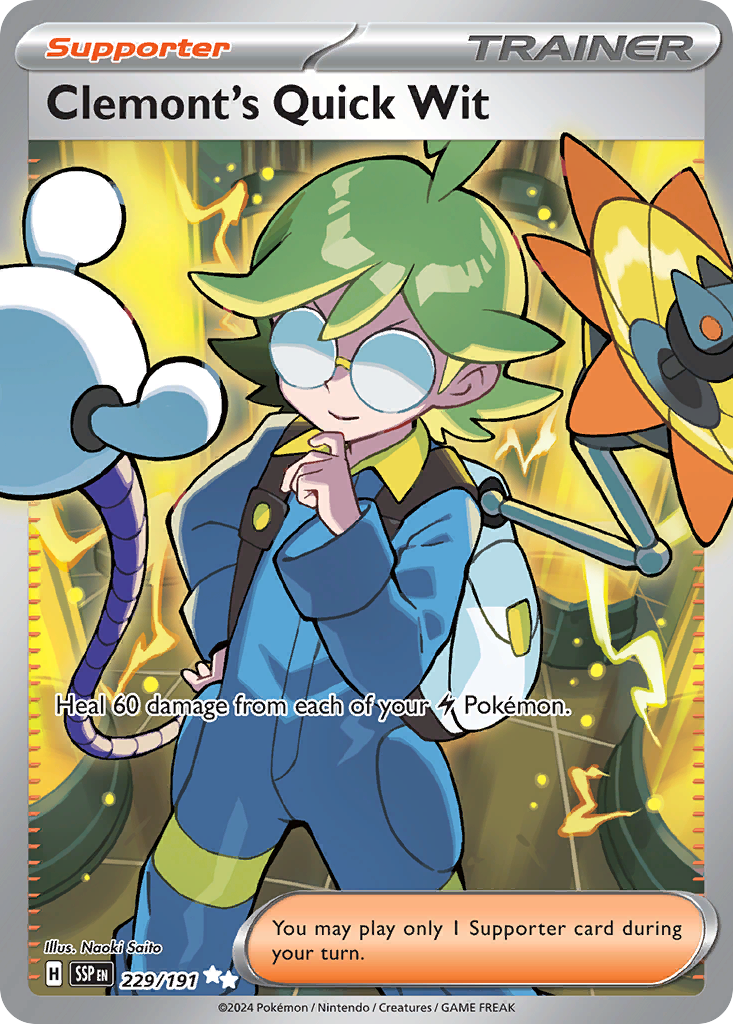 Clemont's Quick Wit 229 / 191