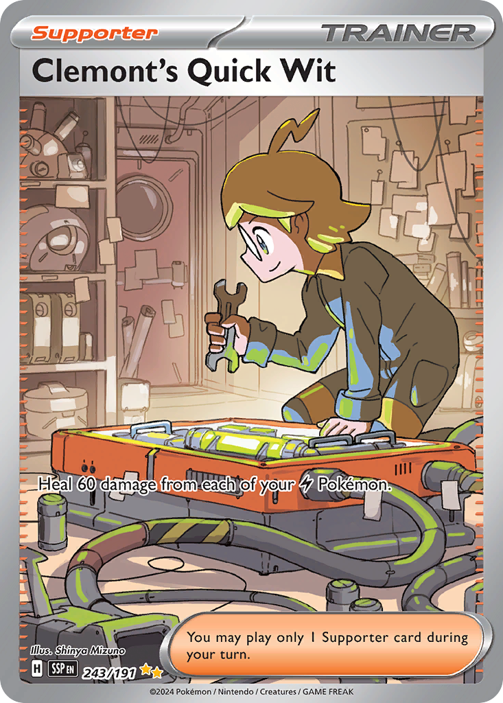 Clemont's Quick Wit 243 / 191
