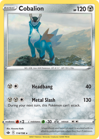 Cobalion 114 / 198