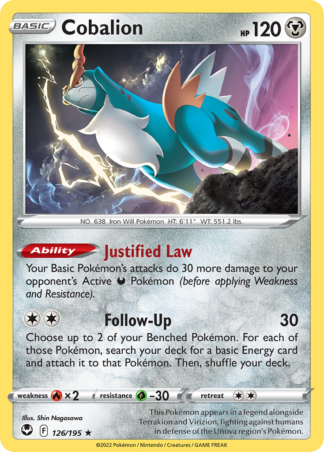 Cobalion 126 / 195