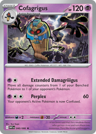 Cofagrigus 40 / 86