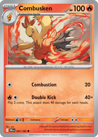 Combusken 41 / 182