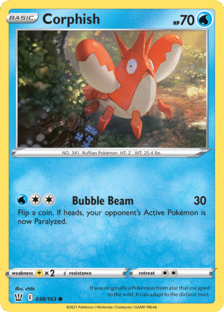 Corphish 38 / 163