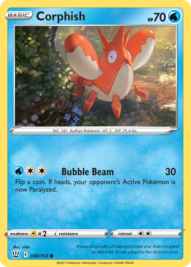 Corphish 38 / 163