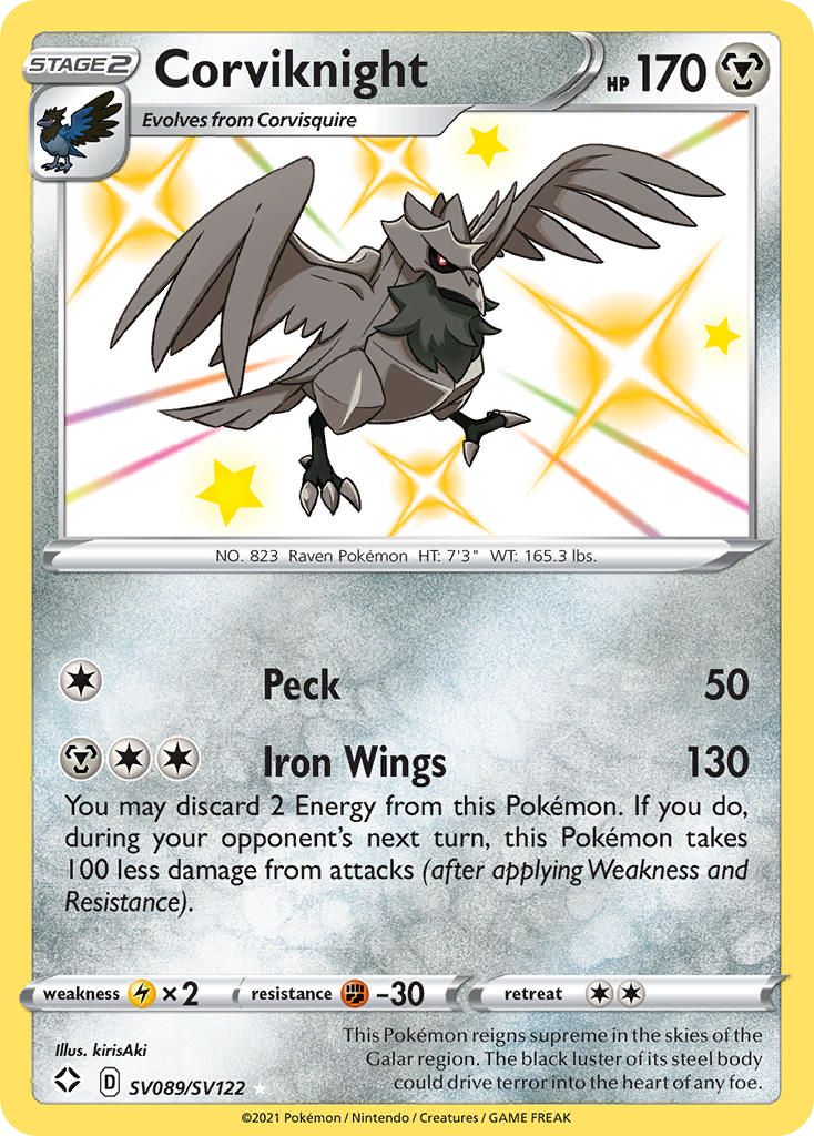 Corviknight SV089 / 72