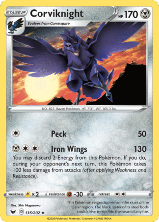 Corviknight 135 / 202