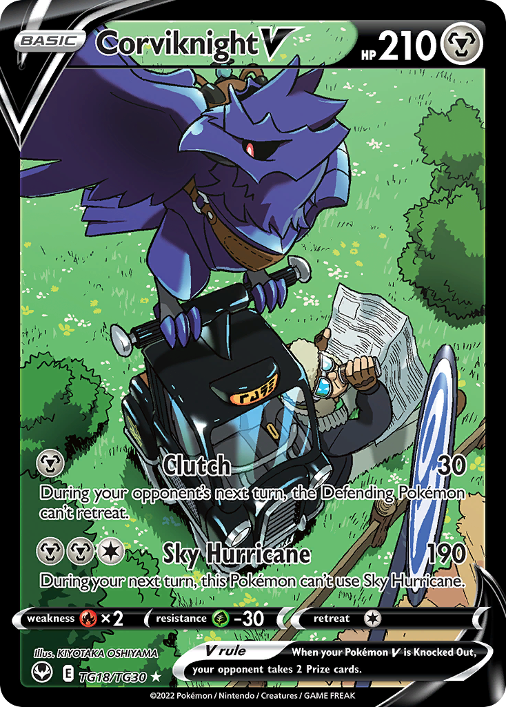 Corviknight V TG18 / 195