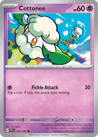 Cottonee 34 / 91