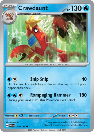Crawdaunt 48 / 167