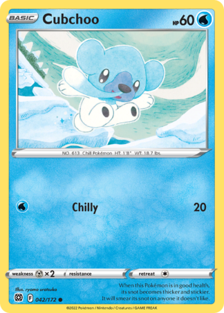 Cubchoo 42 / 172
