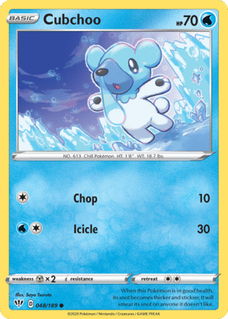 Cubchoo 48 / 189