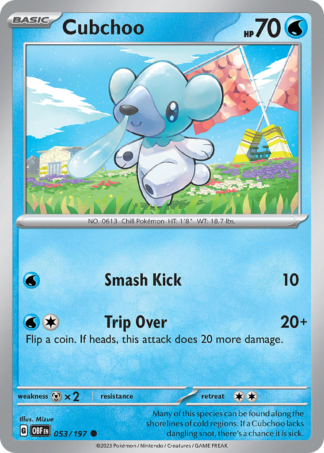 Cubchoo 53 / 197