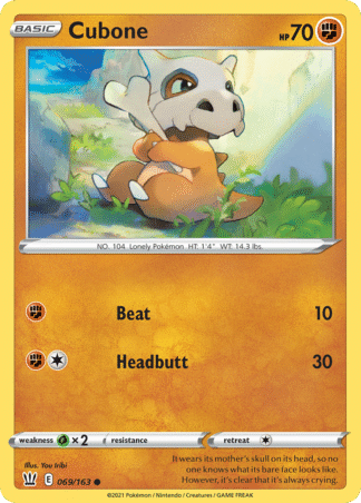 Cubone 69 / 163